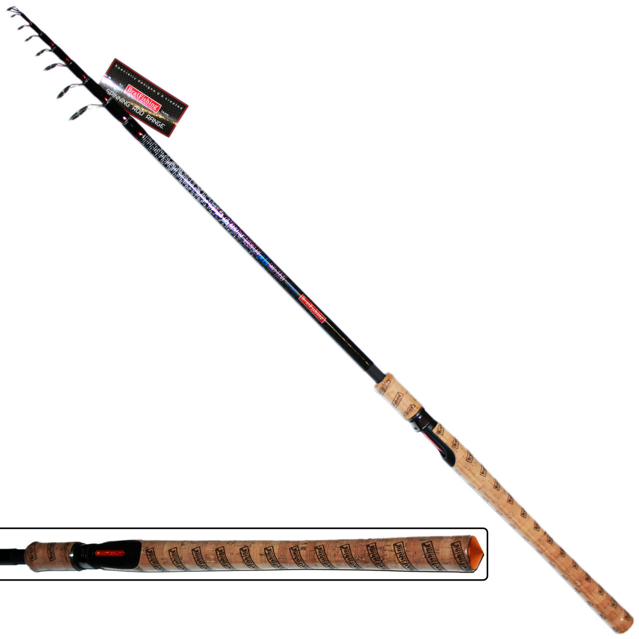 

Спиннинг BratFishing INGOT TELE SPIN 2.70M (тест 5-25 г.)