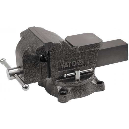 Тиски слесарные поворотные с наковальней, 150 мм, m = 19 кг YATO YT-65048