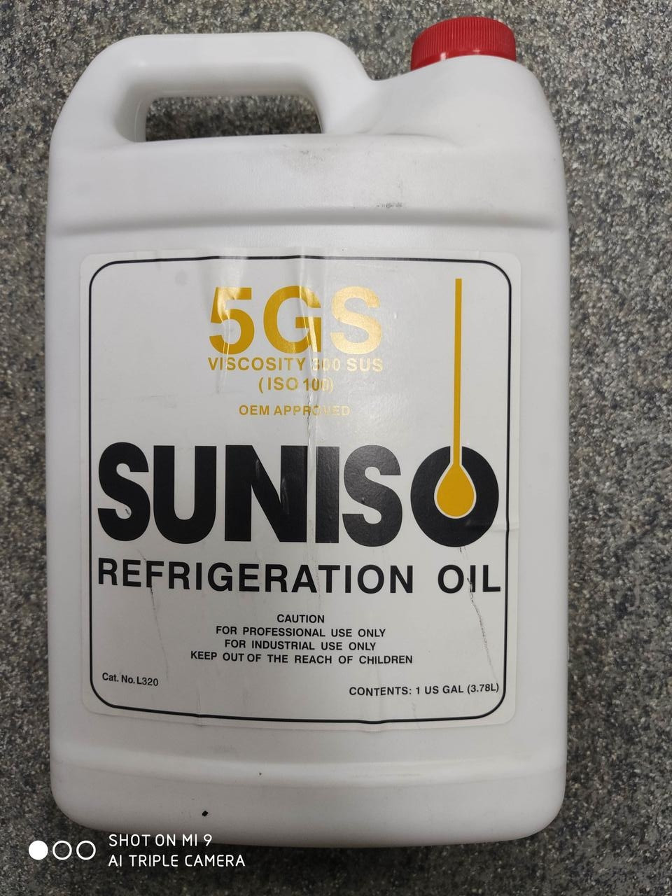 

Масло Suniso 5 Gs /ISO 100/.