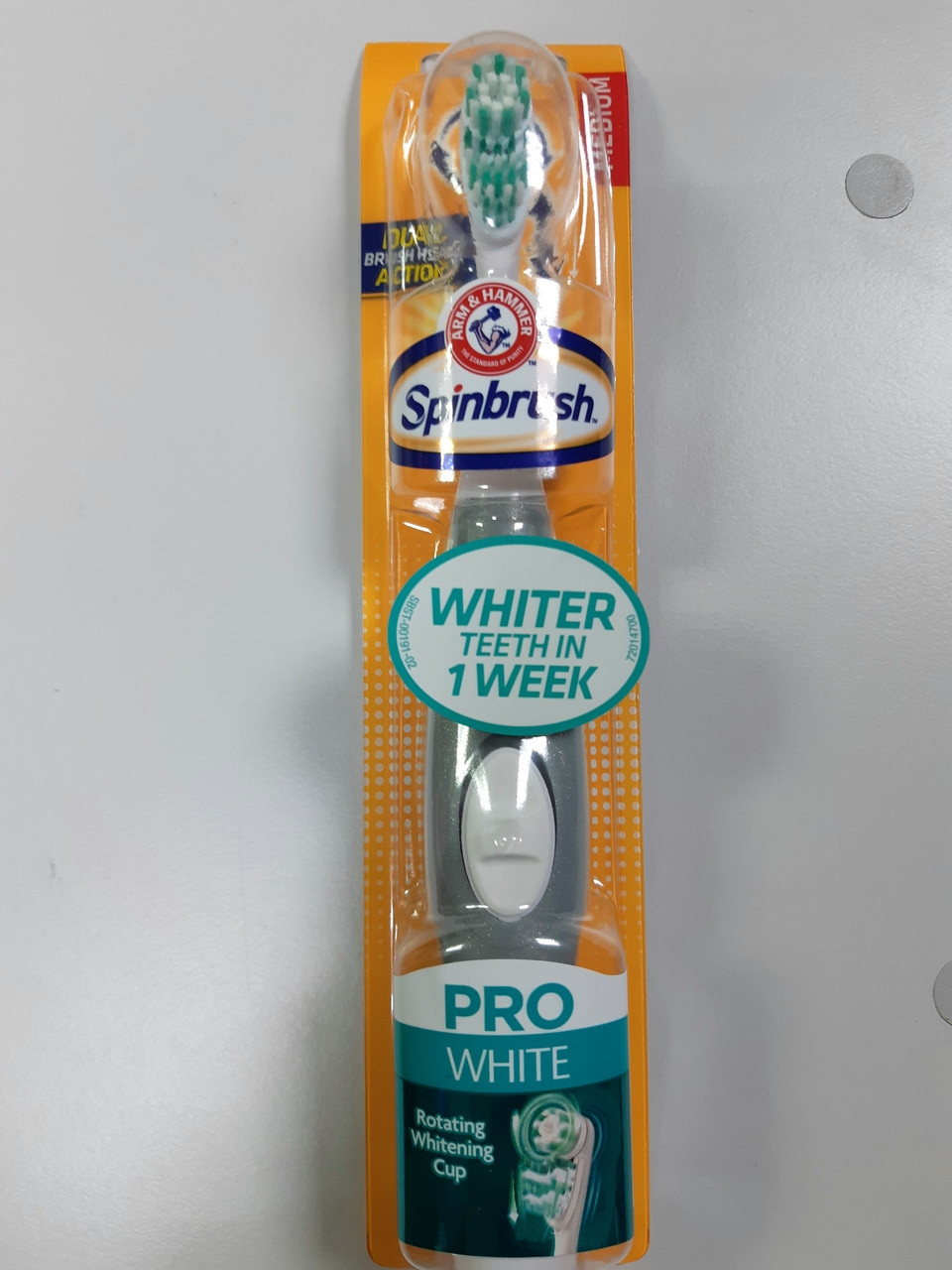 

Электрическая Зубная щетка Arm & Hammer Spin brush Pro Clean Dual Action Мужская Женская Сменная Головка