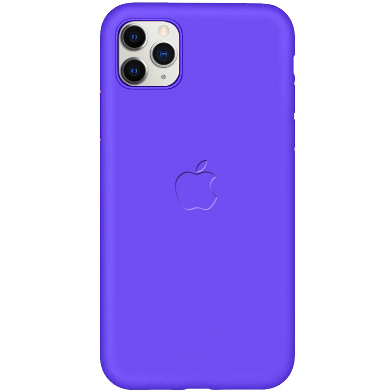 

Чехол-накладка Soft-touch logo series для Apple iPhone 11 Pro Max (6.5, Фиолетовый / violet