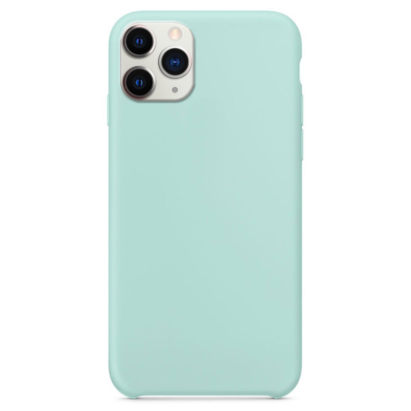 

Силиконовый чехол Soft cover для Apple iPhone 11 Pro Max (6.5, Голубой / marine green