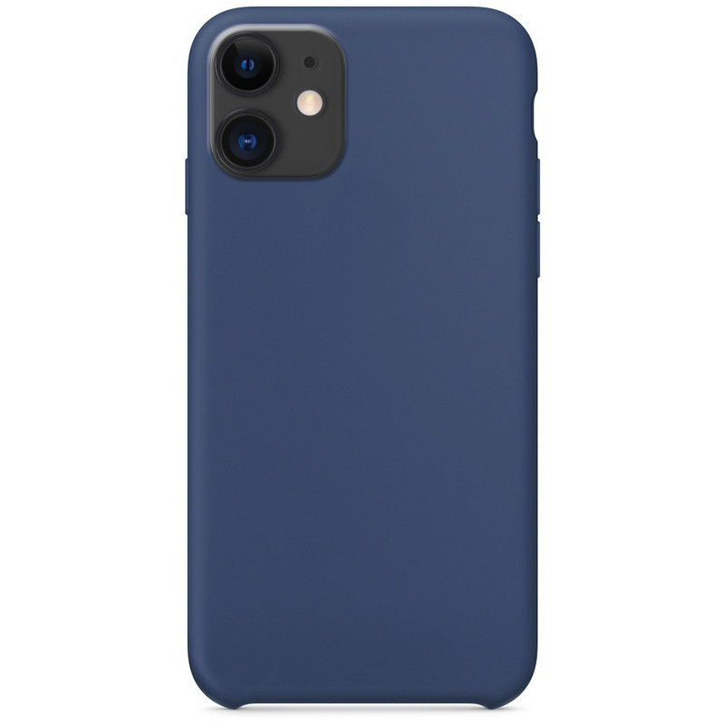 

Чехол Silicone Case without Logo (AA) для Apple iPhone 11 (6.1") Синий / Blue Cobalt