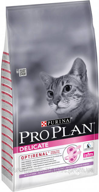 

Сухой корм для котов Pro Plan ( Про План) Delicate с индейкой 400 гр