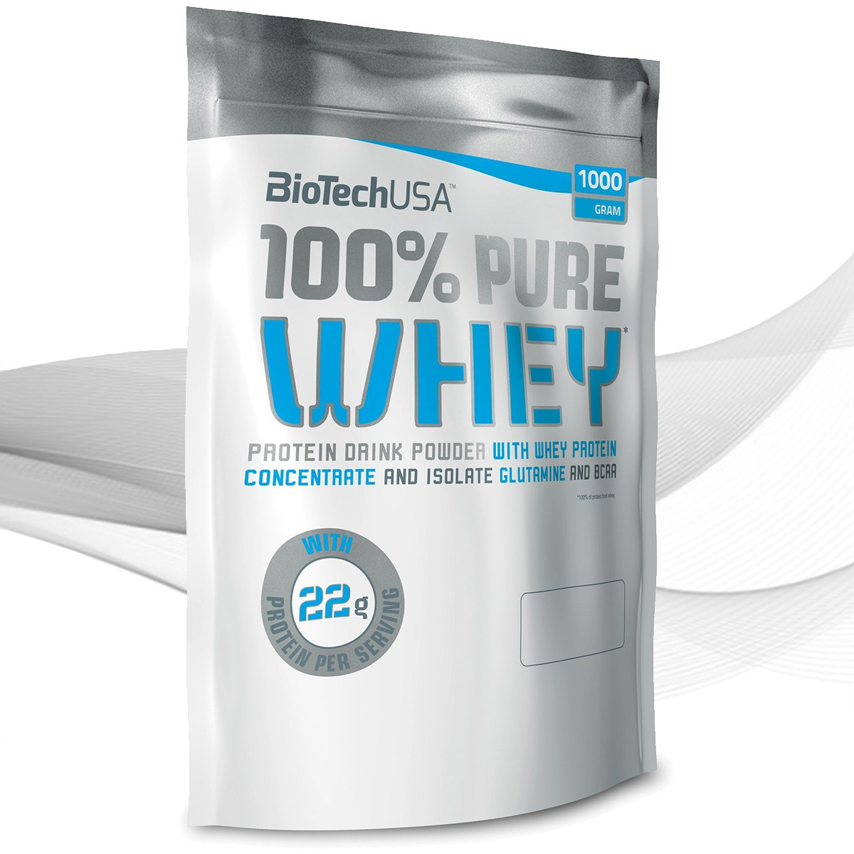 

Сивороточный протеин BioTech 100% Pure Whey 1000 gr Корица, Пакет