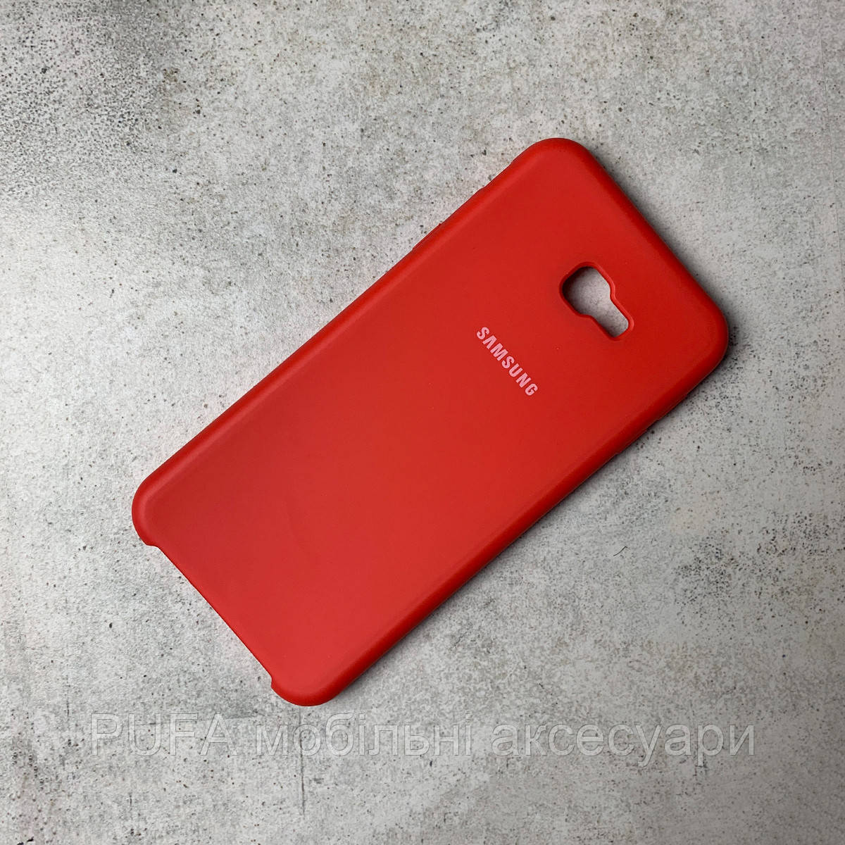 

Чохол-накладка Silk Silicon Case Samsung J4 Plus (J415) Red, Красный