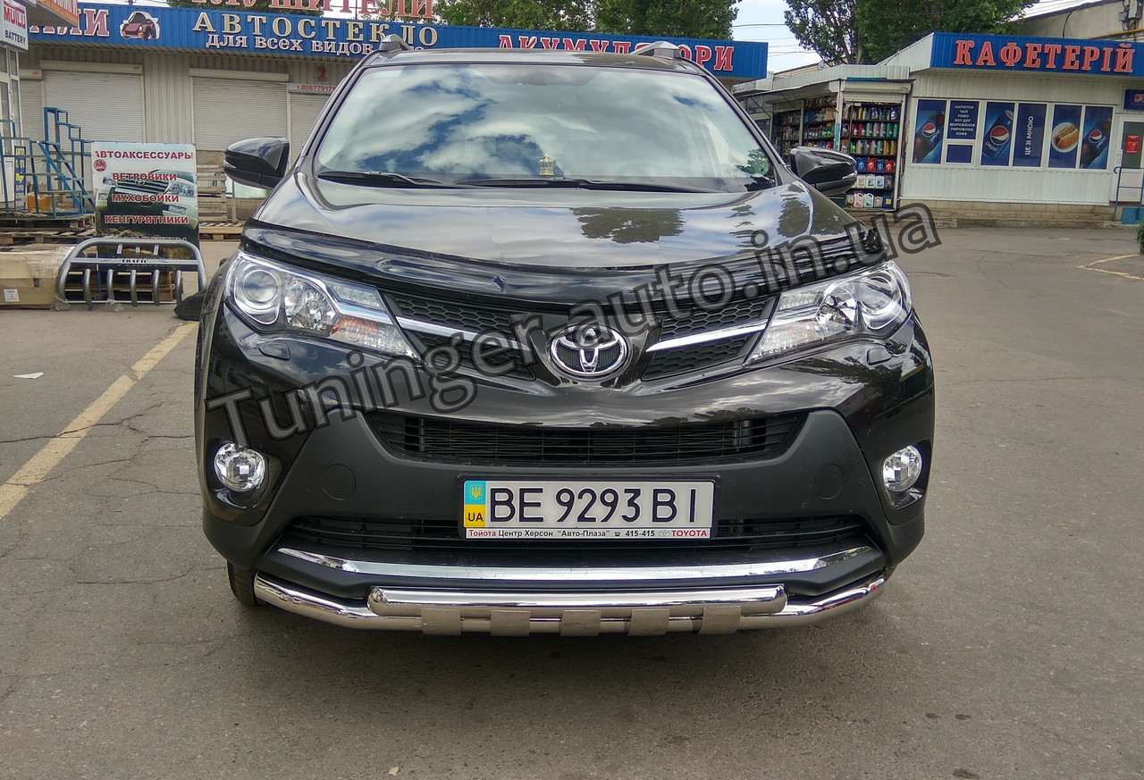 

Мухобойка, дефлектор капота Toyota RAV 4 2013-2018 (Sim)