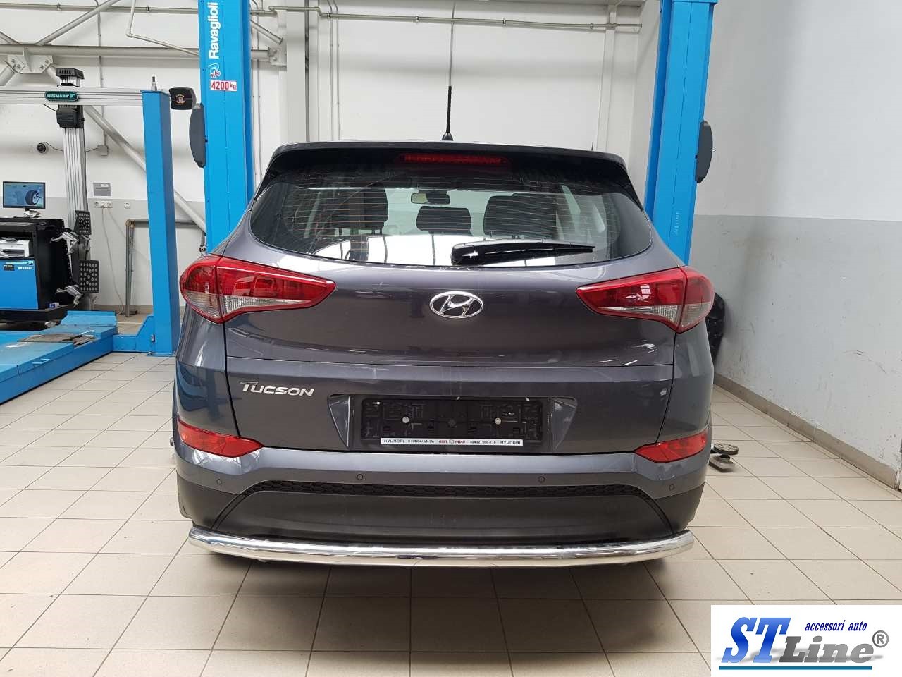 

Кенгурятник Hyundai Tucson (15+) защита переднего бампера кенгурятники на для Хендай Туксон Hyundai Tucson (15+) LED d60х1,6мм