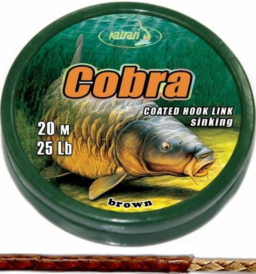 

Поводковый материал в оболочке Katran COBRA, 25 Lb 25.0 lb