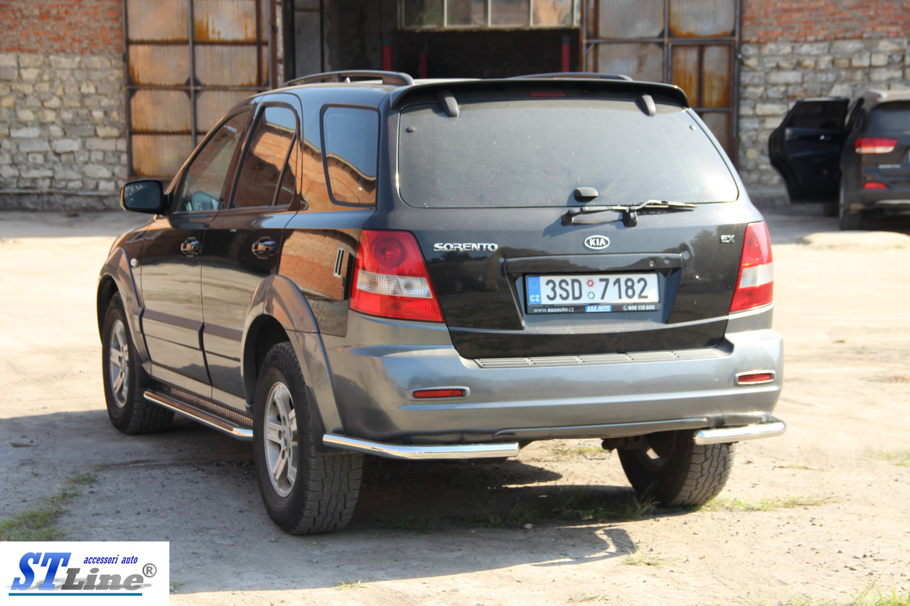 

Kia Sorento (02-09) защитная дуга защита заднего бампера на для КИА Соренто Kia Sorento (02-09) углы d60х1,6мм