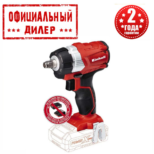 

Аккумуляторный ударный винтоверт Einhell TE-CW18 Li Bl Solo (215 Нм)