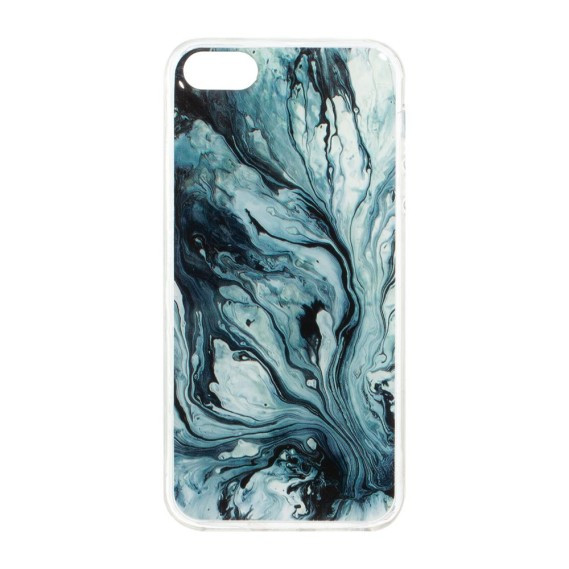 

Силиконовый чехол Marble Series (Мрамор) для Apple iPhone 5G Цвет 08, Картинка