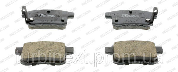 

Тормозные колодки дисковые задние HONDA ACCORD IX 2.0 2.2I-DTEC 08- FERODO FDB4198