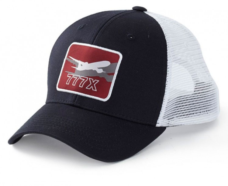 

Бейсболка Boeing 777X Shadow Graphic Hat, Черно-белый