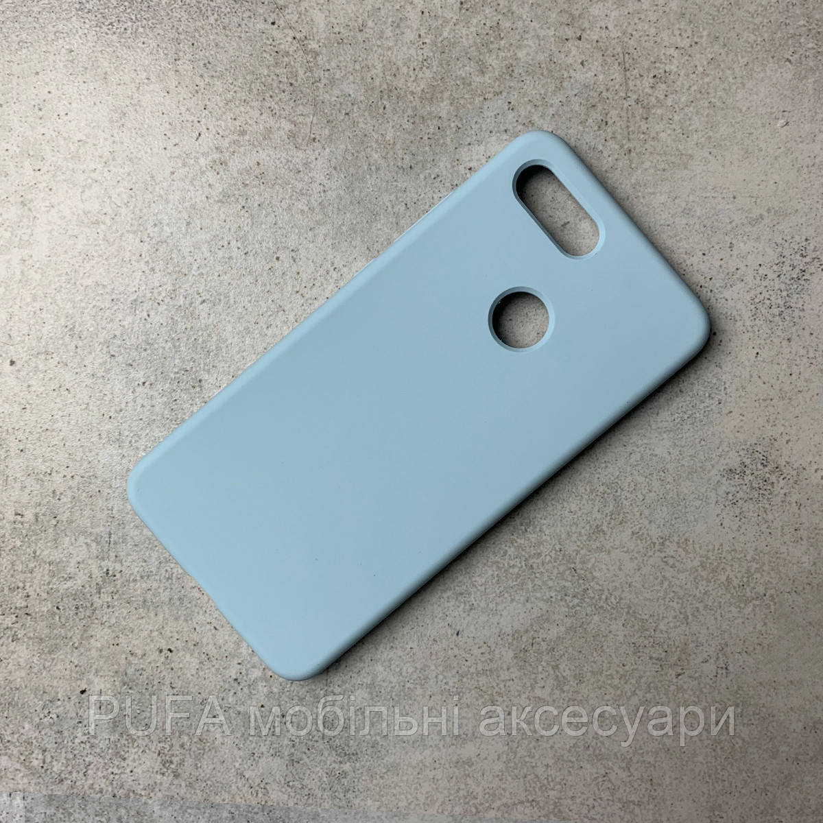 

Чохол-накладка Silicone Cover Full Protective WAVE Xiaomi Mi 8 Lite Sky Blue, Голубой