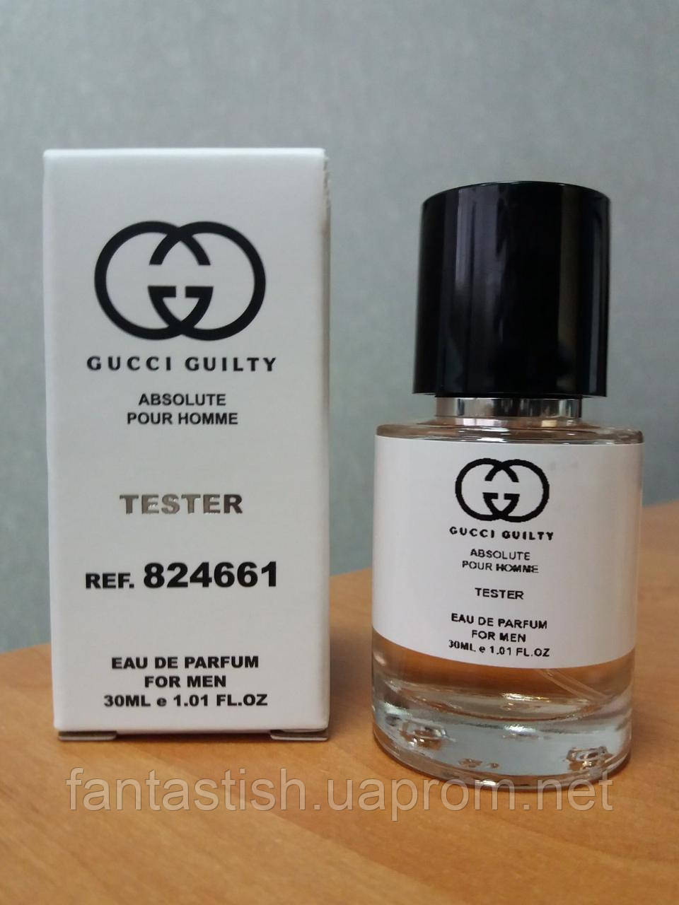 

Мужской тестер Gucci Guilty Absolute Pour Homme 30 мл (реплика)