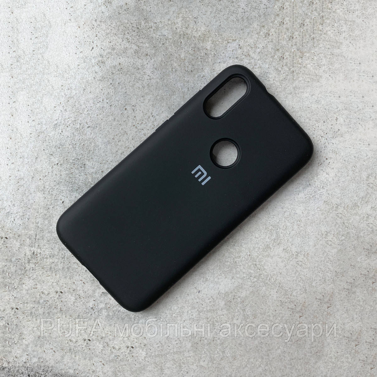 

Чохол-накладка Silicone Cover Full Protective Xiaomi Mi Play Black, Черный