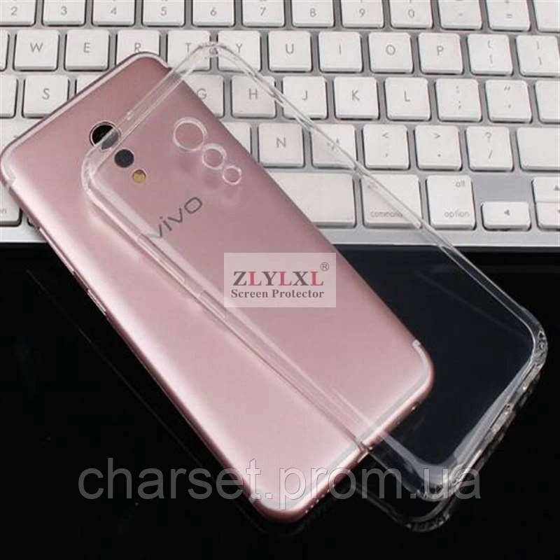 Чехол бампер Vivo X Play 6 прозрачный силикон bs bsut