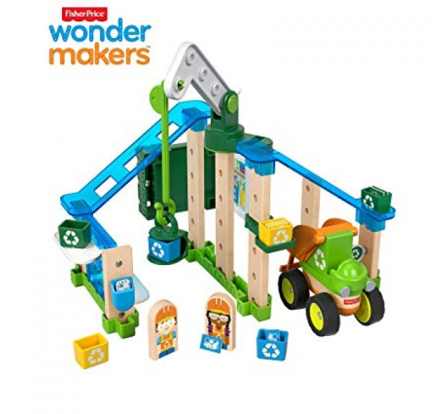 Fisher-Price Wonder Makers Design System Lift & Sort Recycling Center