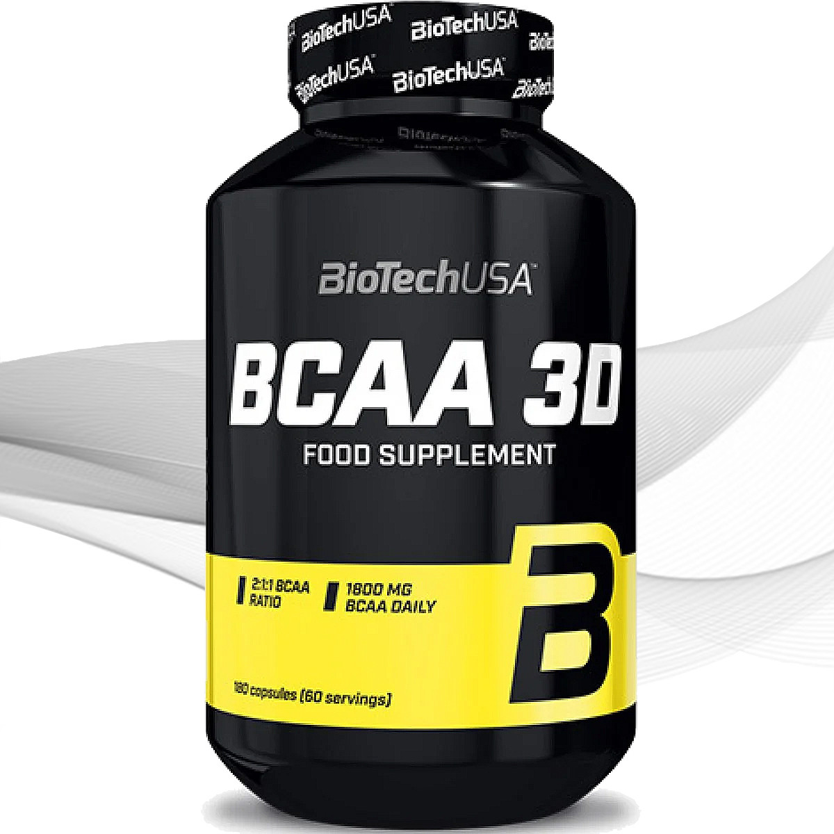 

Аминокислоты БЦАА BioTech BCAA 3D 180 caps