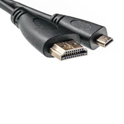Кабель мультимедийный HDMI A to HDMI D (micro), 2.0m PowerPlant (KD00A
