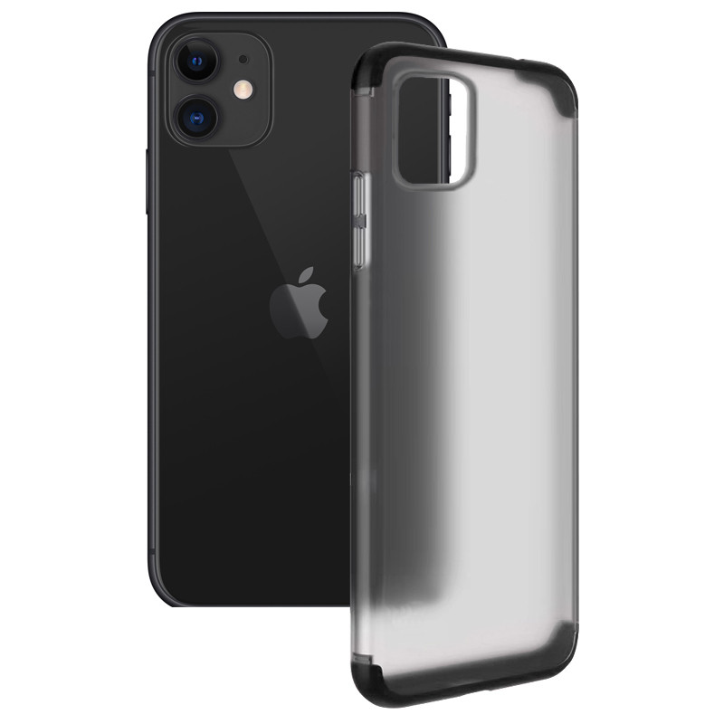 

Матовая PC накладка GKK LikGus 360 градусов для Apple iPhone 11 (6.1, Черный