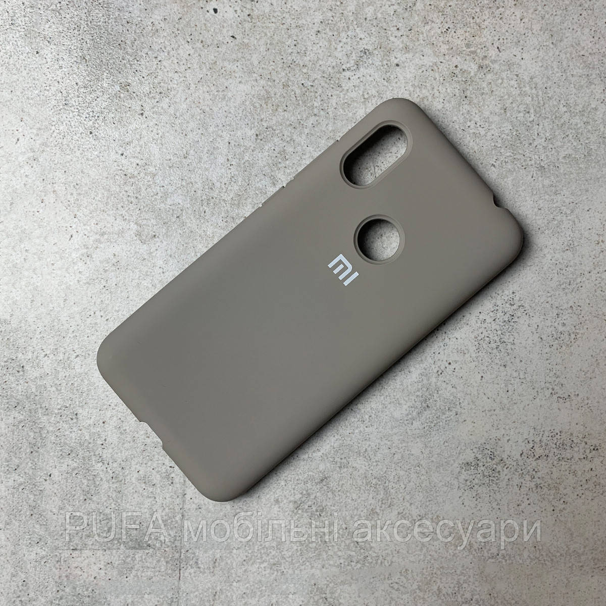 

Чохол-накладка Silicone Cover Full Protective Xiaomi Redmi Note 6 Pro Gray, Серый