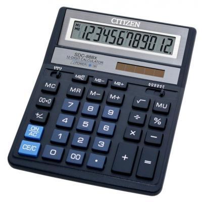 

Калькулятор Citizen SDC-888XBL (1303XBL)