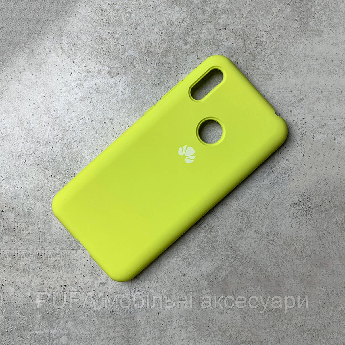 

Чохол-накладка Silicone Cover Full Protective Huawei Y6 2019 Yellow, Желтый