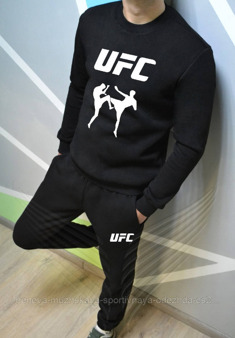 

Мужской спортивный костюм UFC (ЮФС) XXL, Черный