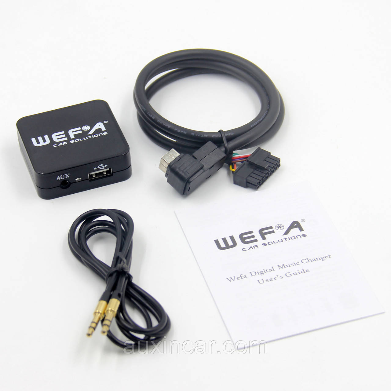 

Автомобильный mp3 адаптер WEFA WF-605 MP3/USB/AUX для MITSUBISHI 13p