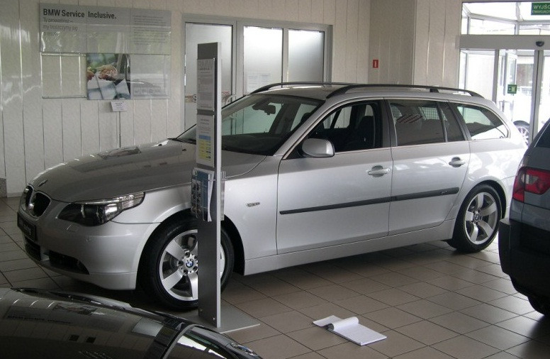 Молдинги на двері для BMW 5-series E60 / E61 2003-2010, фото 4