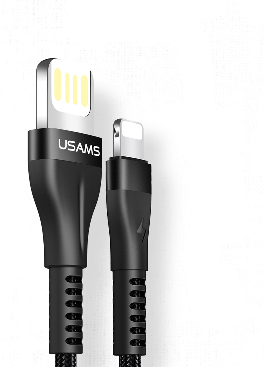 

USB Кабель Lightning Usams U33 Black (US-SJ360), Черный