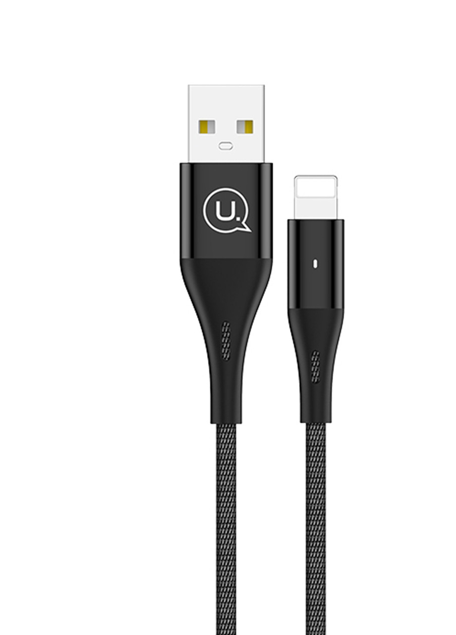 

USB Кабель Lightning Usams U4 Black (US-SJ207), Черный