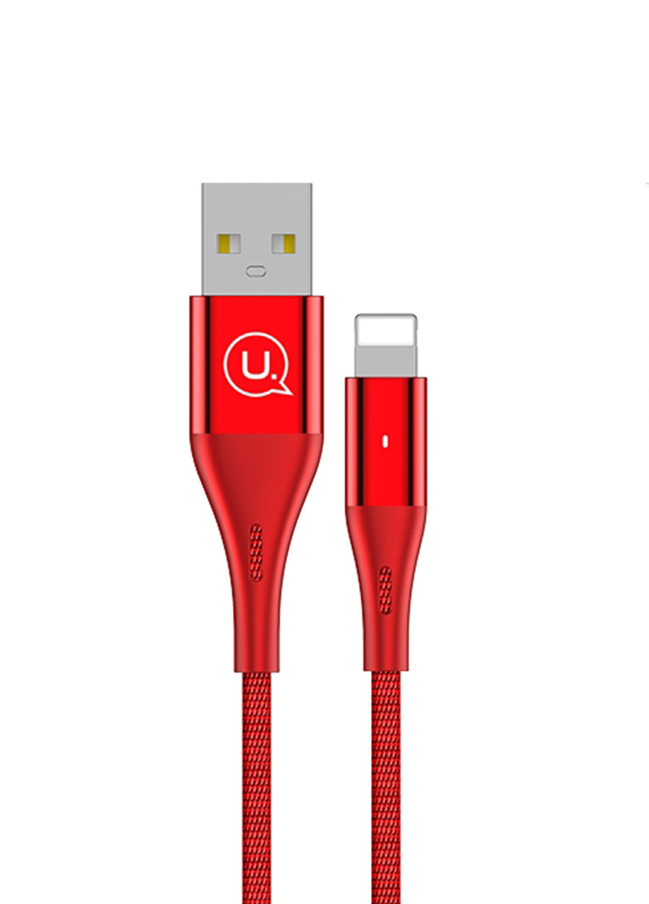 

USB Кабель Lightning Usams U4 Red (US-SJ207), Красный