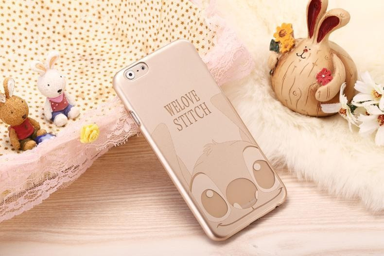 

Силиконовый чехол Gold Cartoon Stitch для IPhone 6 (acf_00134)