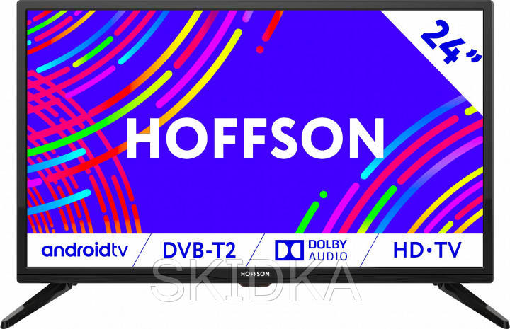 

Телевизор LED Hoffson A24HD200T2S