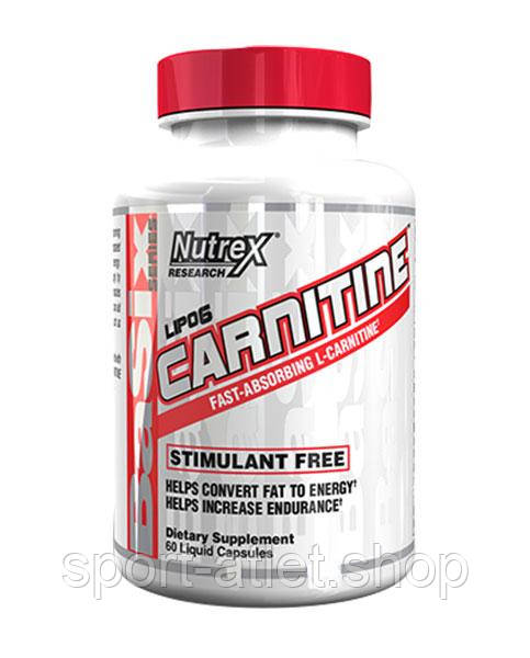 

Жиросжигатель Nutrex Research Lipo-6 Carnitine, 60 капсул