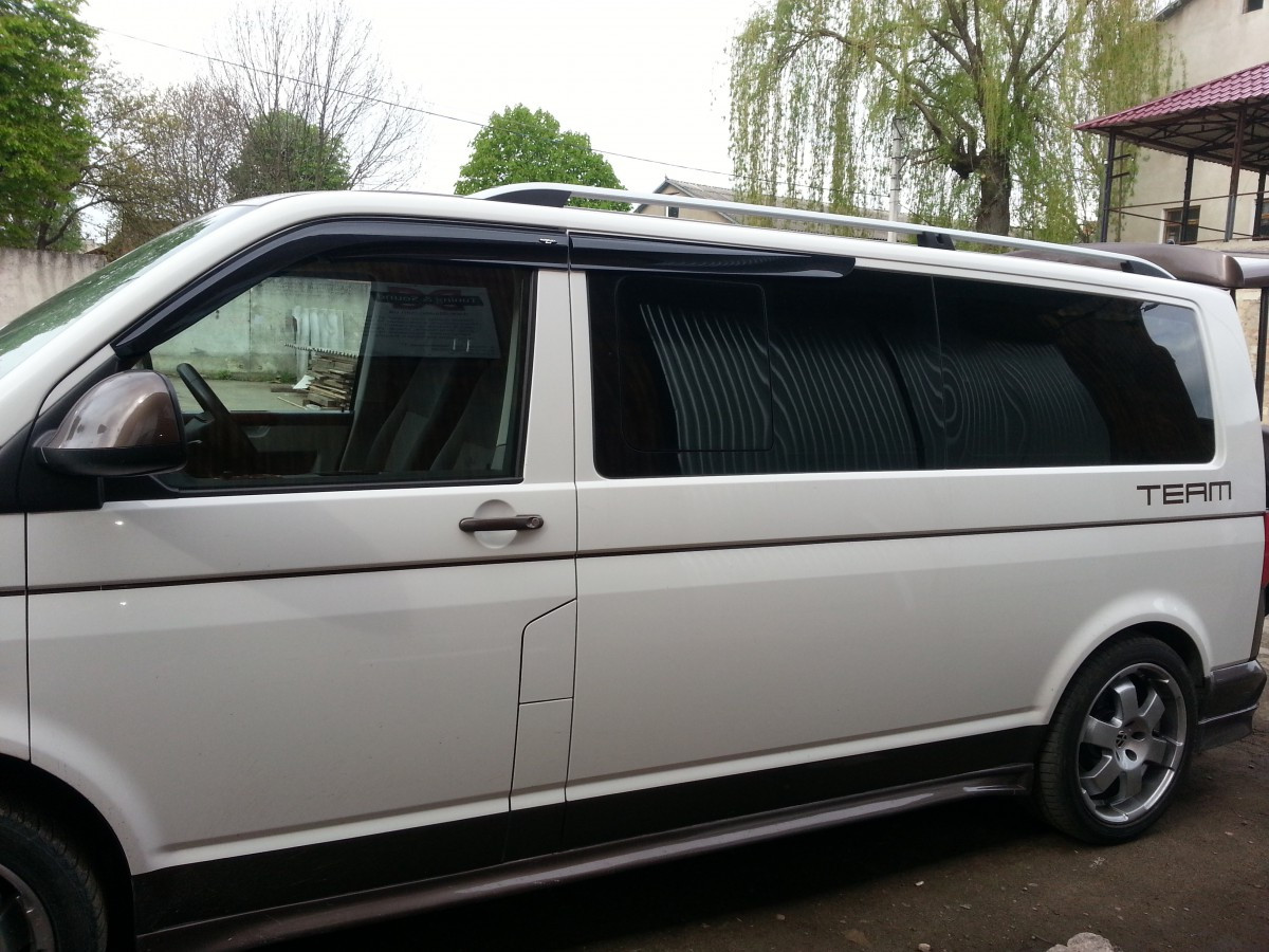 

Рейлинги Skyport (серый мат) Volkswagen T5 Transporter 2003-2010 гг.