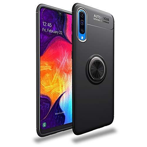 

Чехол TPU Ring для Samsung Galaxy A30S 2019 / A307 бампер оригинальный с кольцом Black