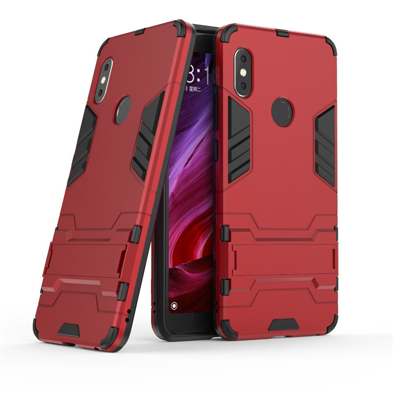 

Чехол Iron для Xiaomi Redmi Note 5 / Note 5 Pro Global бронированный Бампер Броня Red, Красный