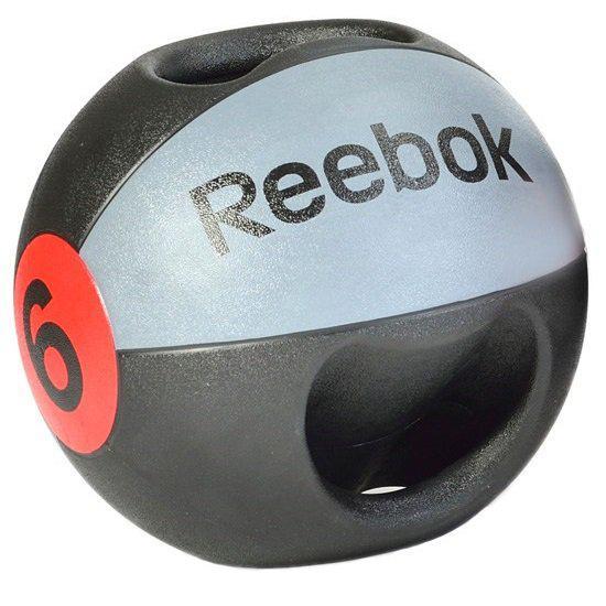 

Медбол с двумя ручками Reebok RSB-10126 - 6 кг