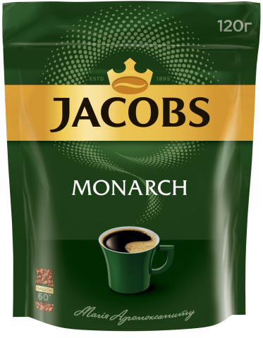 

Кофе растворимый Jacobs Monarch 120 г