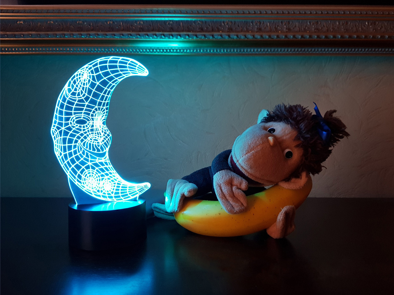 

3D светильник ночник "Месяц" 3DTOYSLAMP