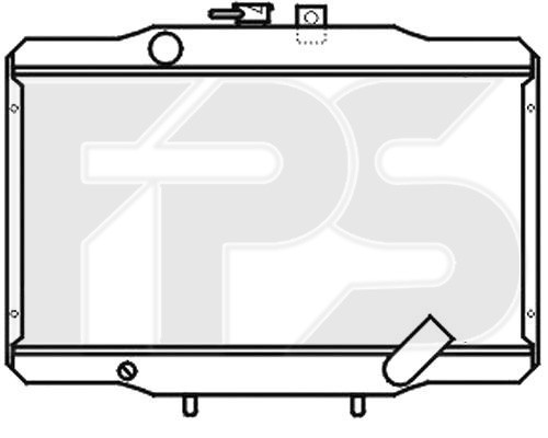 

Радиатор HYUNDAI H-100