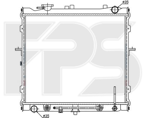 

Радиатор KIA SPORTAGE
