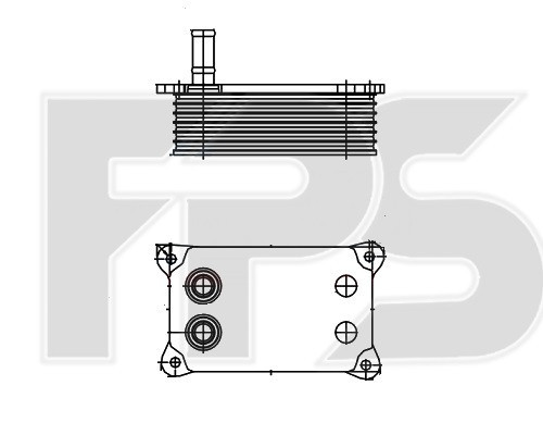 

Масляный радиатор FORD TRANSIT