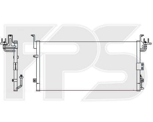 

Радиатор кондиционера HYUNDAI SONATA