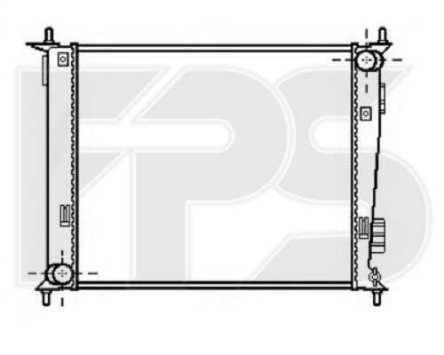 

Радиатор KIA SOUL 09-14