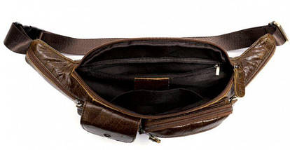 Поясна сумка флотар Vintage 14740 Чорна, фото 3